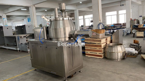 Medical Wet 22kw Rapid Mixture Granulator With Conical Hopper Tank