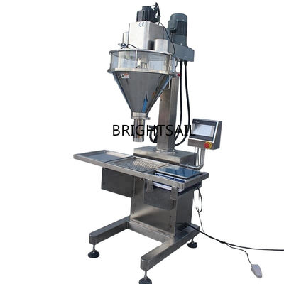 Semi Automatic Auger Screw Powder Filling Machine Heat Sealing