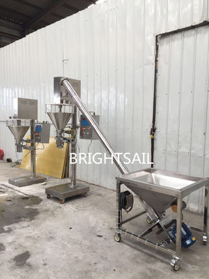 Stainless Steel 2.5kw Auger Powder Filler 10g To 5000g Filing Weight