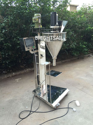 Stainless Steel 2.5kw Auger Powder Filler 10g To 5000g Filing Weight