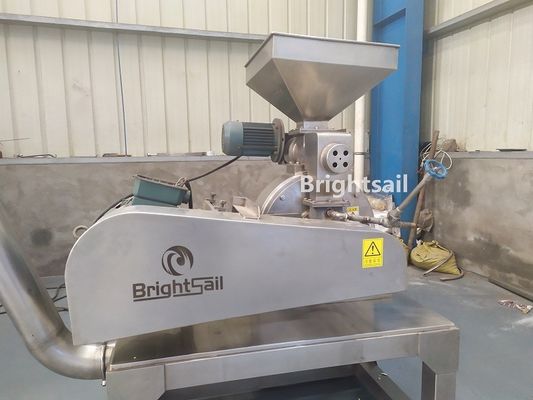 Two Grinding Discs 40 To 200 Mesh Fineness Powder Milling Machine