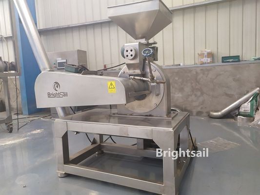 Two Grinding Discs 40 To 200 Mesh Fineness Powder Milling Machine