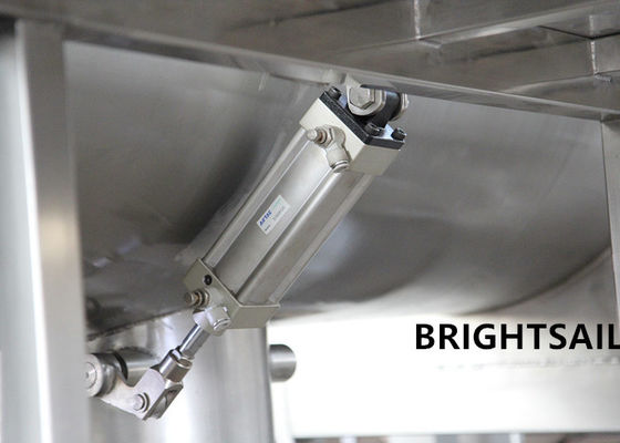 Phosphate Powder & MSG Ribbon Mixer — Stainless Steel Horizontal Powder Blending Machine