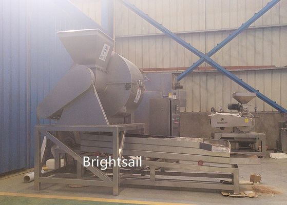 Carob Cleaning Seed Separating Machine High Efficient 500 Kg Per Hr Capacity