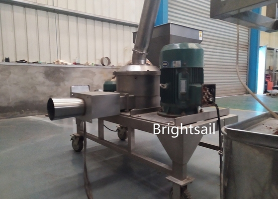 SS304 Air Classifier Mill Herbal Powder Machine 2500 Mesh Fineness