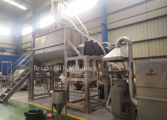 300L Foodstuff Industry Horizontal Ribbon Blender For Granules And Powder Mixing