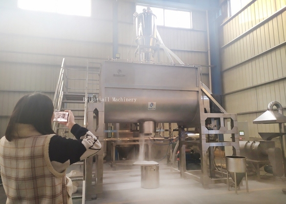 Industrial Stainless Steel 304 Horizontal Powder Mixer Customized 180l Volume