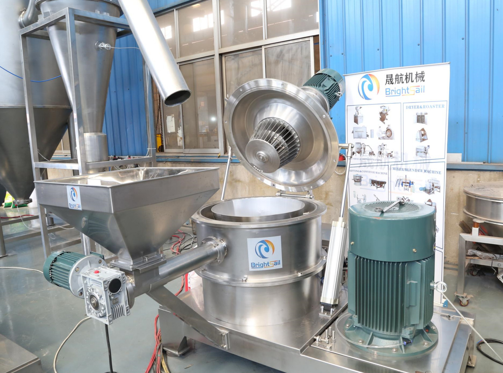 Industry sugar Pulverizer machine Icing Sugar Air Classifier Mill food ...